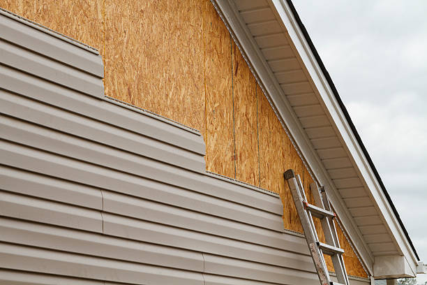 Professional Vinyl Siding technician working in Galesville, MD